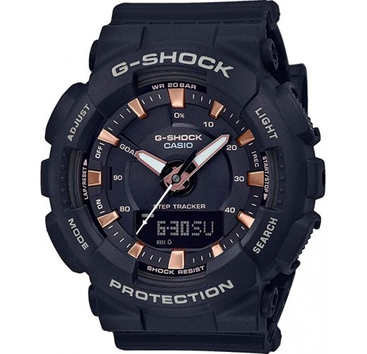 Casio Men's Analogue-Digital Quartz Watch with Plastic Strap GMA-S130PA-1AER