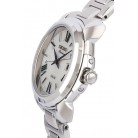 Seiko Womens Analogue Solar Powered Watch with Stainless Steel Strap SUT321P1