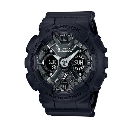 Casio Mens Digital Quartz Watch with Resin Strap GMA-S120MF-1AER